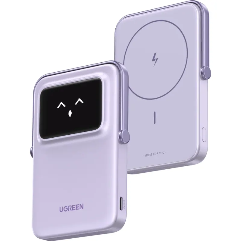 Ugreen Baterie Externa UGREEN 5.000 mAh, Magsafe, USB-C, 20W, Violet