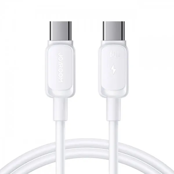 JOYROOM Cablu Date si Incarcare USB-C - USB-C Joyroom S-A14, 60W, 1.2m, Alb