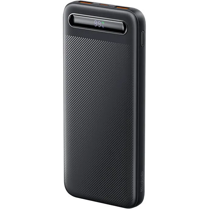 Mcdodo Power Bank Mcdodo MC-3881 Display digital 10000mAh, 22,5W la D (negru)