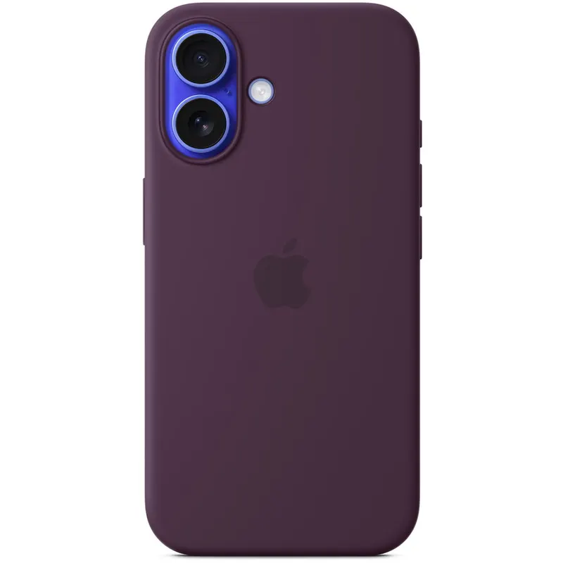 Apple Apple iPhone 16 Silicone Case with MagSafe - Plum