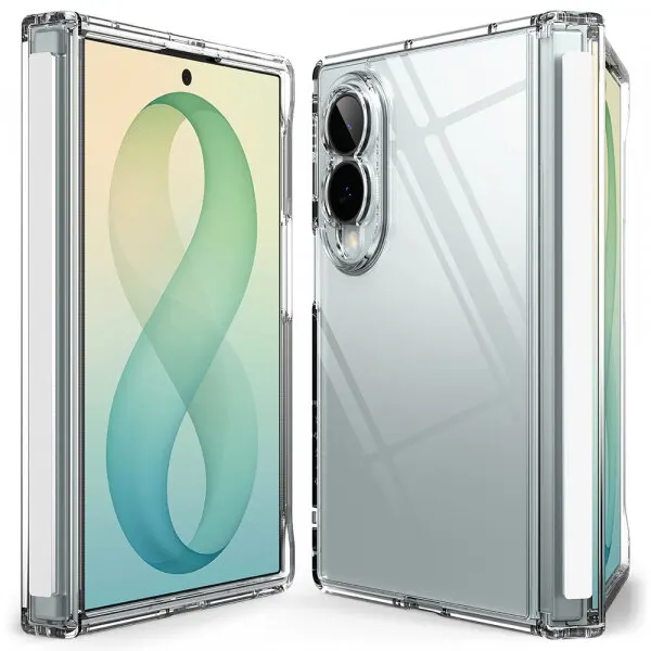 Ringke Husa pentru Samsung Galaxy Z Fold8 F971, Ringke, Fusion Flap, Transparenta