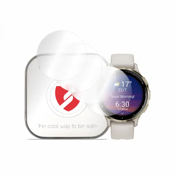 Smart Protection Folie Protectie Smart Protection Premium Classic pentru Garmin Venu 3S, Set 4 bucati, Plastic