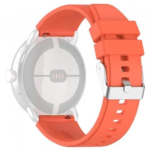 Curea Techsuit W026 pentru Samsung Galaxy Watch / Huawei Watch Series, 20mm, Portocaliu