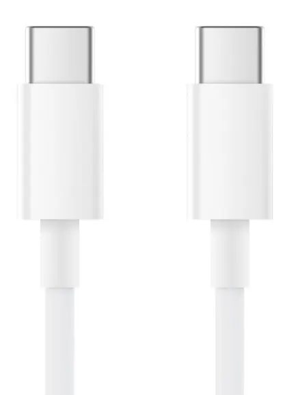 Cablu de date Xiaomi SJV4108GL, Type-C (Alb)