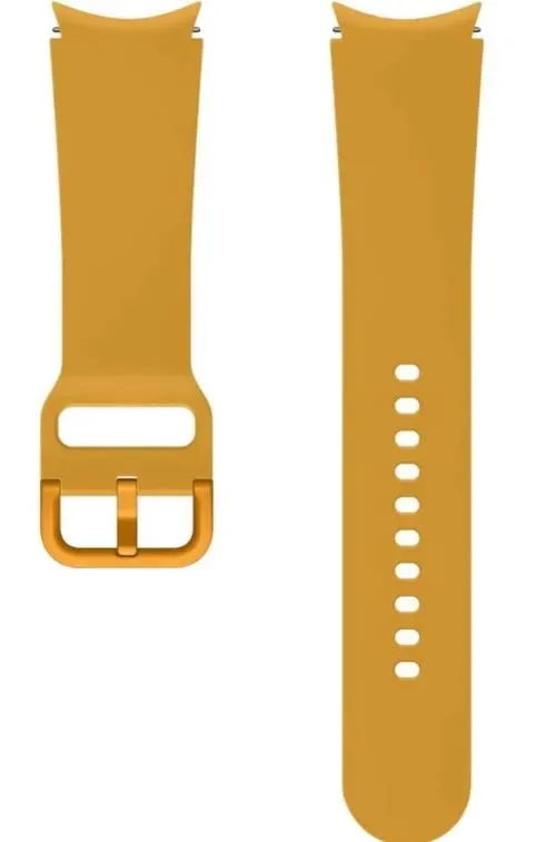 Curea de schimb Samsung ET-SFR87LYEGEU pentru Samsung Galaxy Watch 4, M/L (Galben)