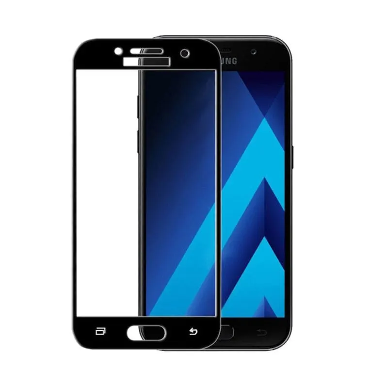 Samsung, Folie Sticla Samsung Galaxy A7 2017 5D Negru