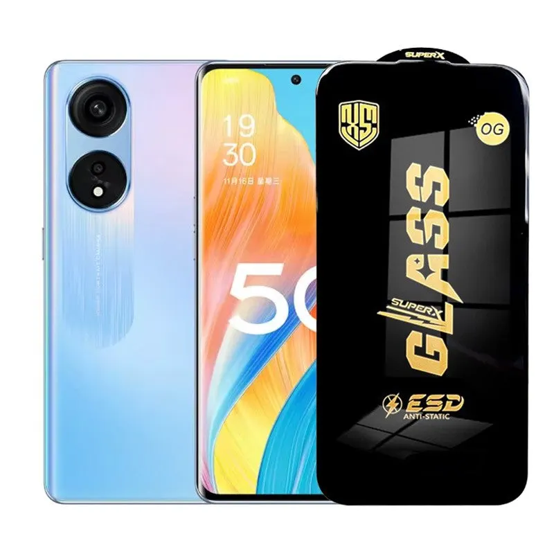 Flippy, Folie de Protectie pentru Oppo A1, Flippy, Sticla Securizata ESD, Margini Negre