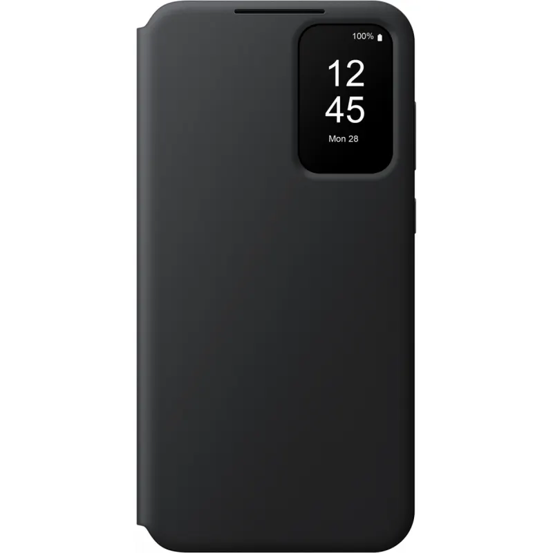 Samsung Husa pentru telefon mobil Samsung Galaxy A35 5G, Flip Smart View Wallet Case, Negru