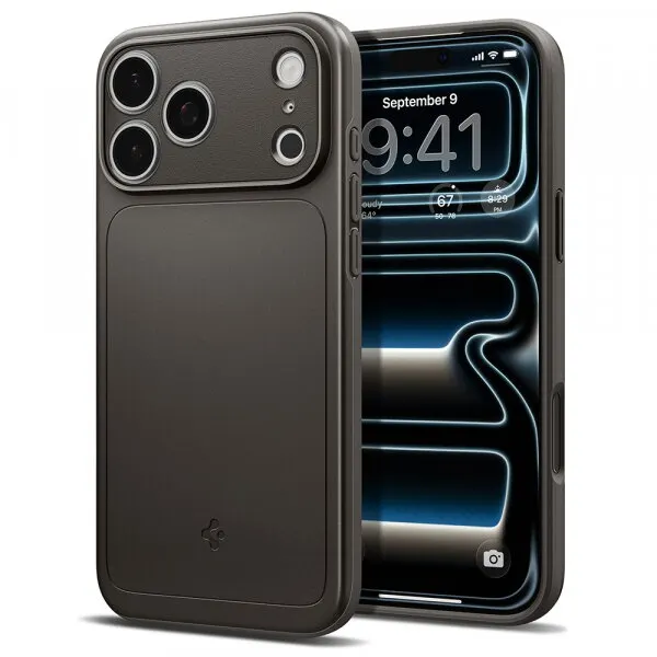Spigen Husa MagSafe pentru Apple iPhone 18 Pro Max / 17 Pro Max, Spigen, Thin Fit, Gri ACS12107
