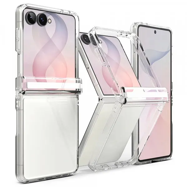 Ringke Husa pentru Samsung Galaxy Z Flip8 F776, Ringke, Fusion Flap, Transparenta