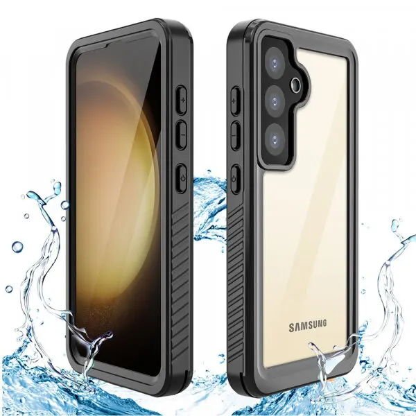ShellBox Husa Waterproof pentru Samsung Galaxy S24+ S926, ShellBox, Neagra