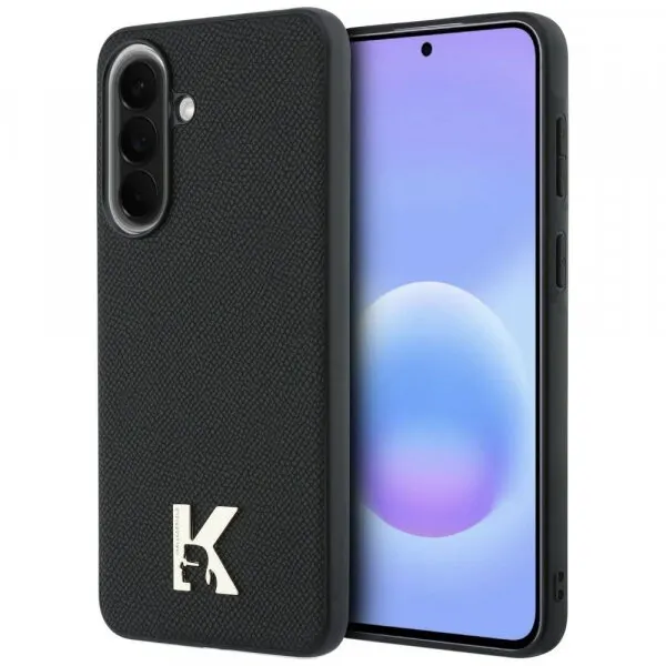 Karl Lagerfeld Husa pentru Samsung Galaxy A37 5G, Karl Lagerfeld, Karl Head Logo, Neagra