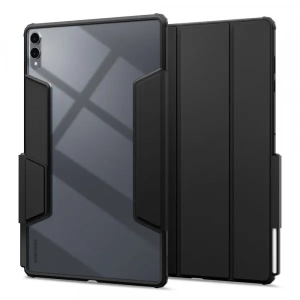 Spigen Husa pentru Samsung Galaxy Tab S11 Ultra, Spigen, Air Skin Pro, Neagra ACS10221