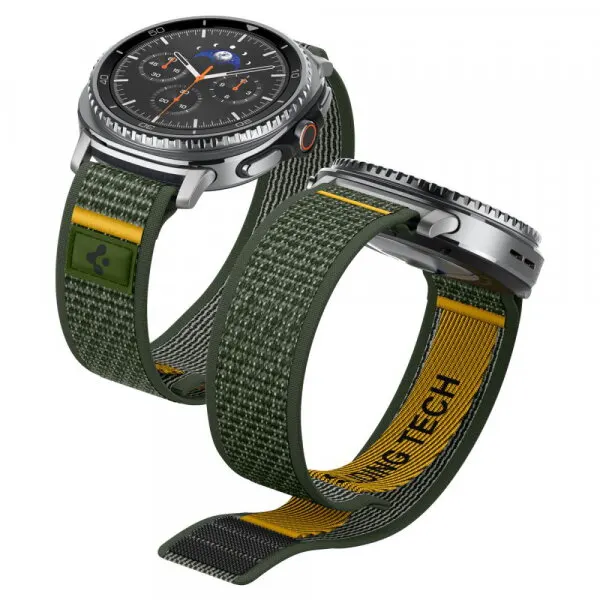 Spigen Curea Spigen Athlex Air pentru Samsung Galaxy Watch9 / Watch8 / Watch8 Classic Series, Verde AMP10113