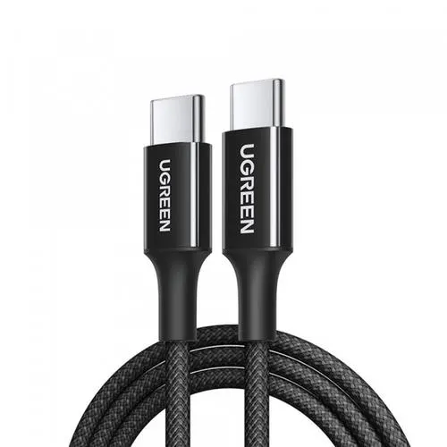 Cablu Date si Incarcare USB-C - USB-C UGREEN L502, 100W, 1m, Negru