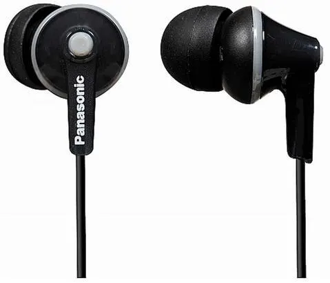 Casti Stereo Panasonic RP-HJE125E-K (Negru)