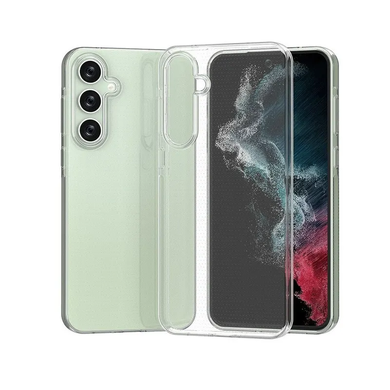 Husa Telefon, Flippy, Compatibila Samsung Galaxy A15/A15 5G, Protect Plus TPU, 0.8-0.9 mm, Transparent