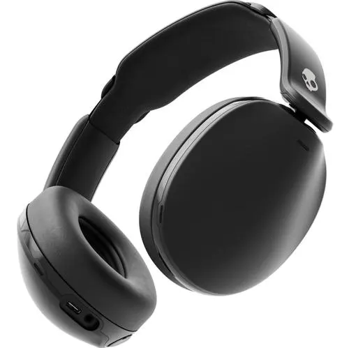 Casti Over Ear Skullcandy Hesh 360, Wireless, Bluetooth, Multipoint, Autonomie 100 ore, Negru