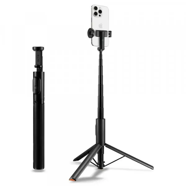 Spigen Selfie Stick Bluetooth Spigen S541W, Universal, Negru