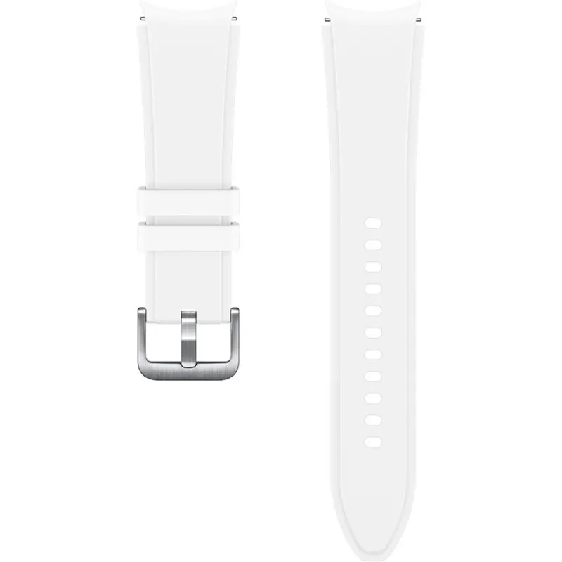 Samsung Curea smartwatch Samsung Ridge Sport Band pentru Galaxy Watch 4 / 4 Classic (20mm, M/L), Alb