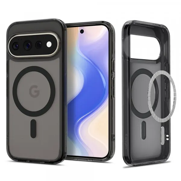 Spigen Husa MagSafe pentru Google Pixel 11 Pro, Spigen, Ultra Hybrid, Neagra Satinata ACS11432