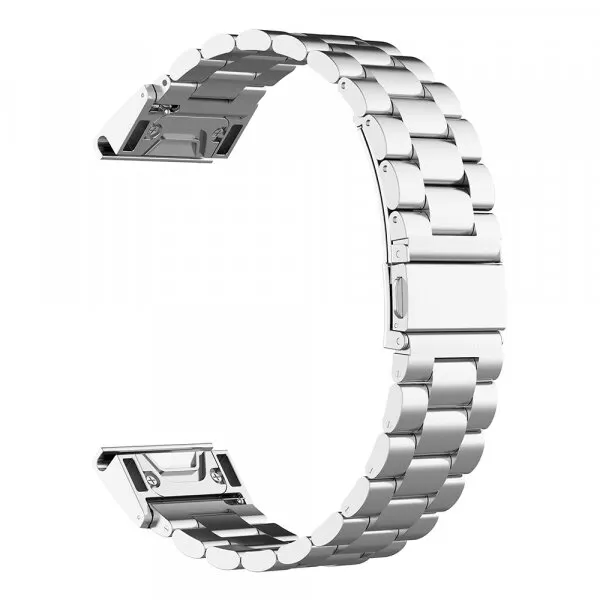 techsuit Curea Techsuit W010 pentru Garmin Watch Fenix / Forerunner Series, 22mm, Argintie