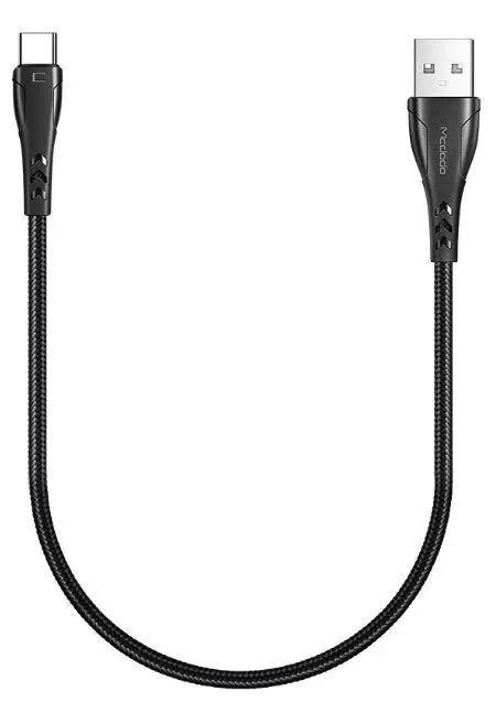 Cablu de date Mcdodo Mamba Series CA-7461, USB Type-C, 1.2 m, QC 4.0 (Negru)