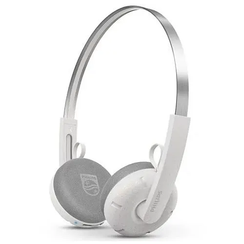 Casti Stereo Wireless On-Ear Retro Philips TAH2000WT/00, Bluetooth 5.4, Multipoint, Voice assistant, Autonomie 20h (Alb)