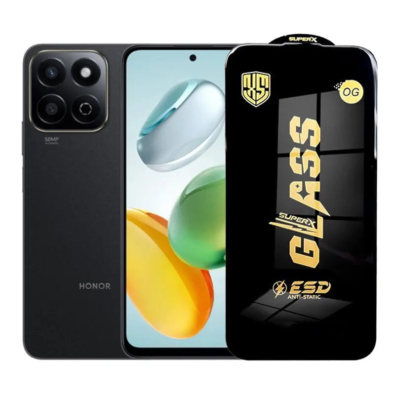 Flippy, Folie de Protectie pentru Honor Play 60, Flippy, Sticla Securizata ESD, Margini Negre