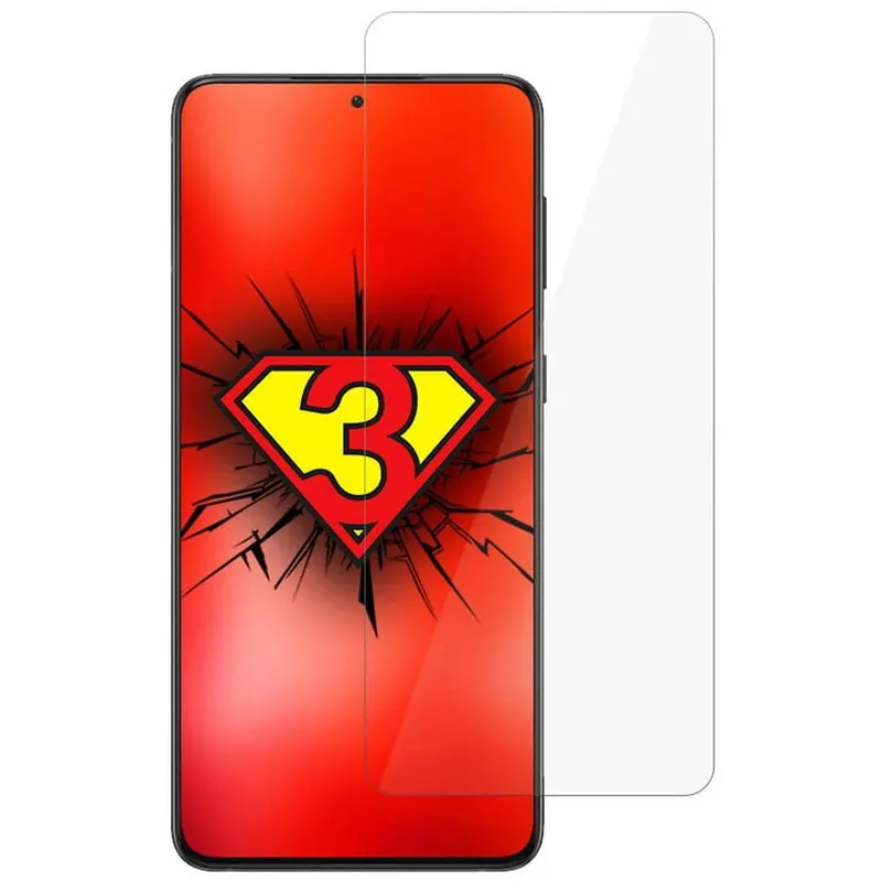 3MK Folie ecran 3MK FlexibleGlass, pentru Samsung Galaxy S21 Plus 6.7, Structura Incasabila, 7H, 0.3 mm, Transparenta