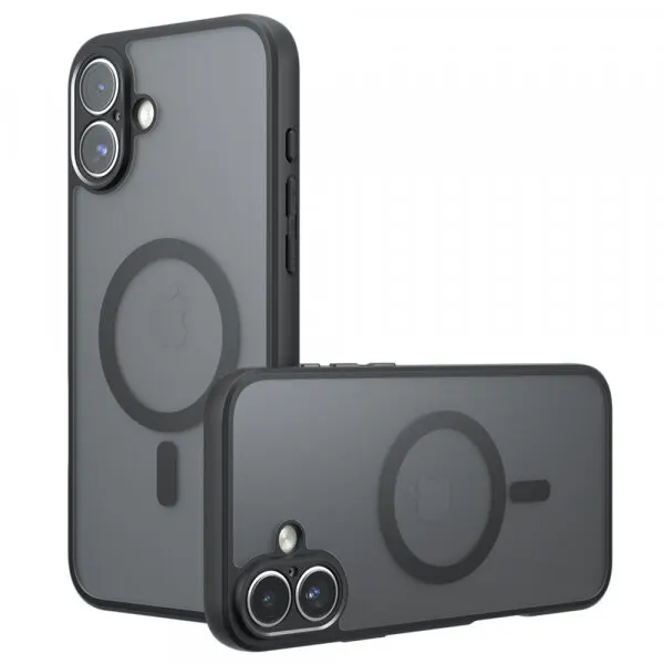 techsuit Husa MagSafe pentru Apple iPhone 16, Techsuit, PureFrost, Neagra