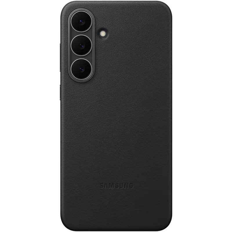 Samsung Husa Protectie Spate pentru telefon mobil Samsung Galaxy S25 FE (S731) EF-VS731PBEGWW, Kindsuit (Leather) Case, Negru