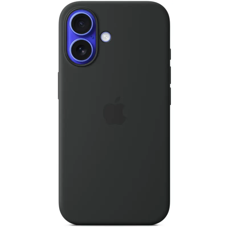 Apple Apple iPhone 16 Silicone Case with MagSafe - Black