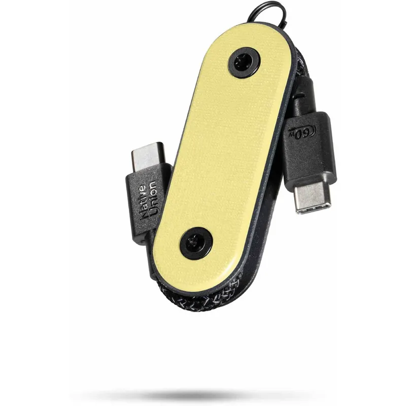 NATIVE UNION Native Union Pocket USB-C to USB-C Cable - Lemon