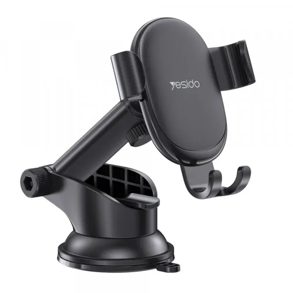 Yesido Suport Auto Yesido C120, 4inch - 6.5inch, Negru