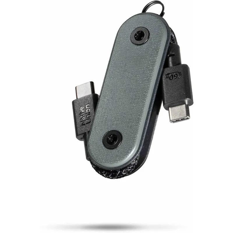 NATIVE UNION Native Union Pocket USB-C to USB-C Cable - Slate Green