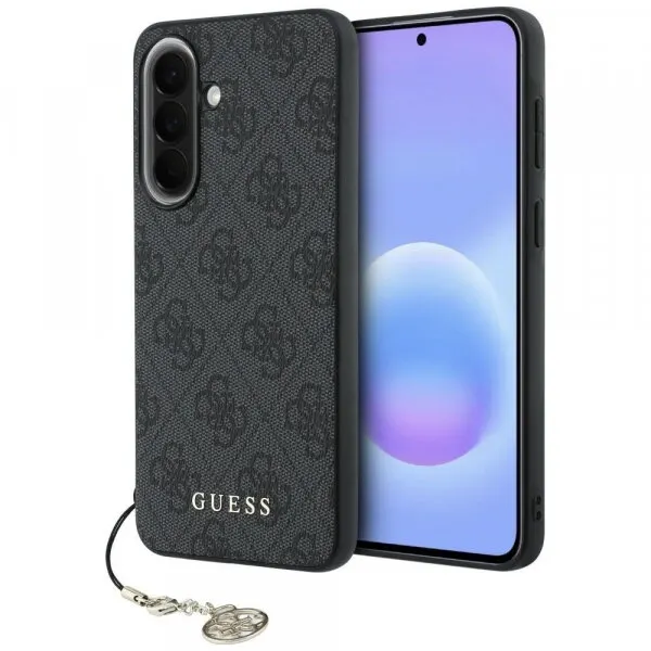 Guess Husa pentru Samsung Galaxy A37 5G, Guess, 4G Classic Logo Charm, Neagra