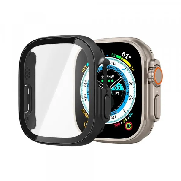 Spigen Husa Spigen Thin Fit 360 pentru Apple Watch Ultra Series, Neagra ACS05558