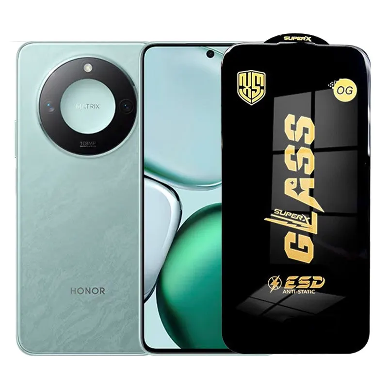 Flippy, Folie de Protectie pentru Honor X9c Smart, Flippy, Sticla Securizata ESD, Margini Negre