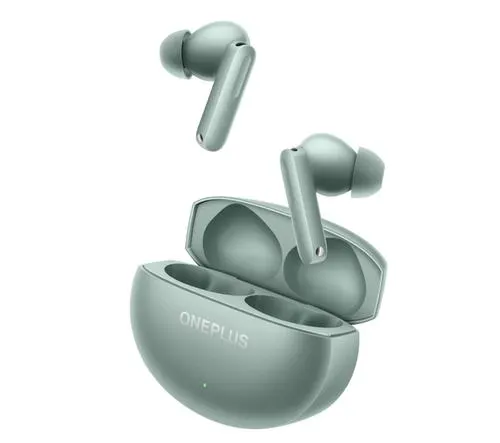 Casti True Wireless In-Ear OnePlus Nord Buds 4, Bluetooth 6.1, Fast Pair, 6 Microfoane, ANC, 3D Spatial Audio (Verde)
