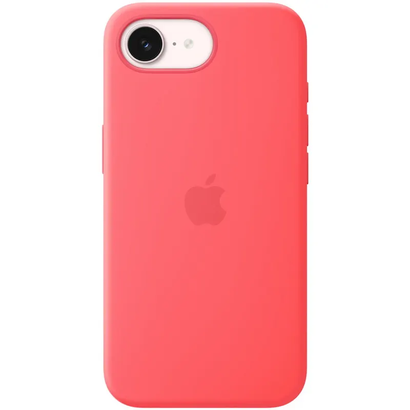 Apple Husa de protectie Apple Silicone Case with MagSafe pentru iPhone 17e, Roz Guava