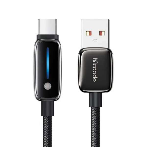 Mcdodo Cablu Date si Incarcare USB-A - USB-C McDodo CA-0020, 66W, 1.2m, Negru