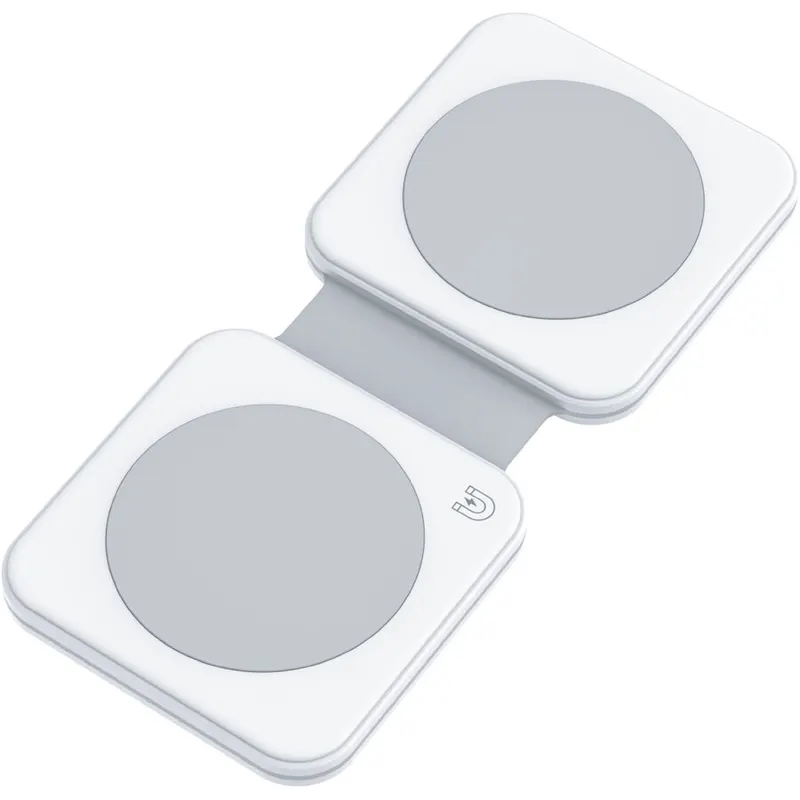Dviced Incarcator wireless Dviced 2-in-1 DV230007, Magnetic, Alb