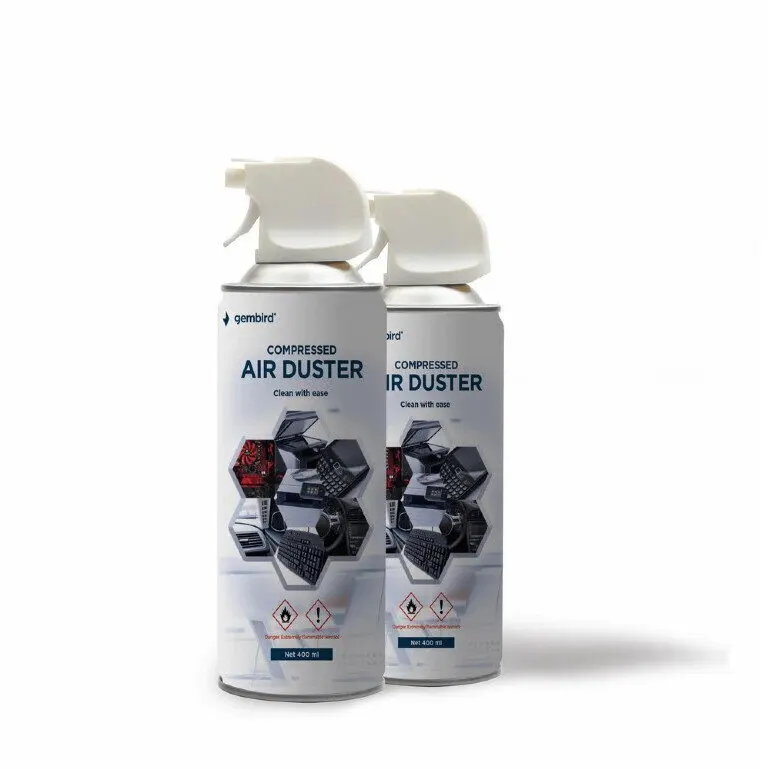 GEMBIRD Spray curatare cu aer comprimat, 400 ml, Gembird CK-CAD2,CK-CAD-FL400-01