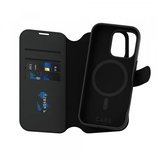 Panzerglass Husa MagSafe pentru Apple iPhone 16 Pro, PanzerGlass, Care Feature Tango Two-in-One, Neagra