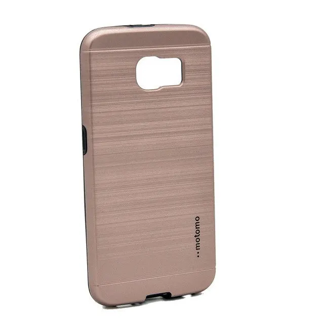 Samsung, Husa Samsung Galaxy S6 Motomo V5 Roz-Auriu
