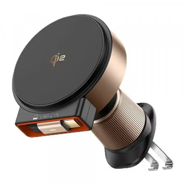 Mcdodo Incarcator Auto Wireless McDodo CH-0091, 15W, 1.67A, Auriu