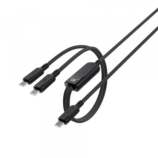 AceFast Cablu Date si Incarcare USB-C - 2 x USB-C Acefast C5-11, 100W, 1.2m, Negru
