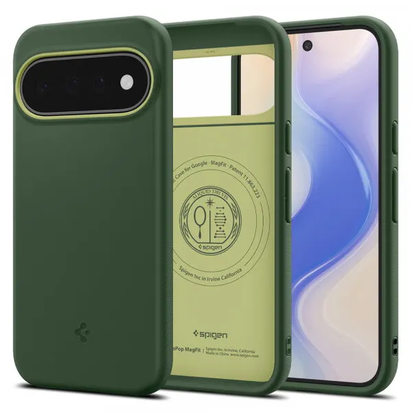 Spigen Husa MagSafe pentru Google Pixel 11, Spigen, Caseology Nano Pop, Verde ACS11446