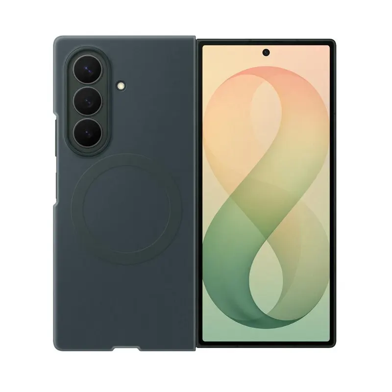 Samsung Husa Protectie Spate Samsung Silicone Magnet EF-EF976CGEGWW pentru Galaxy Z Fold8 Ultra, Verde